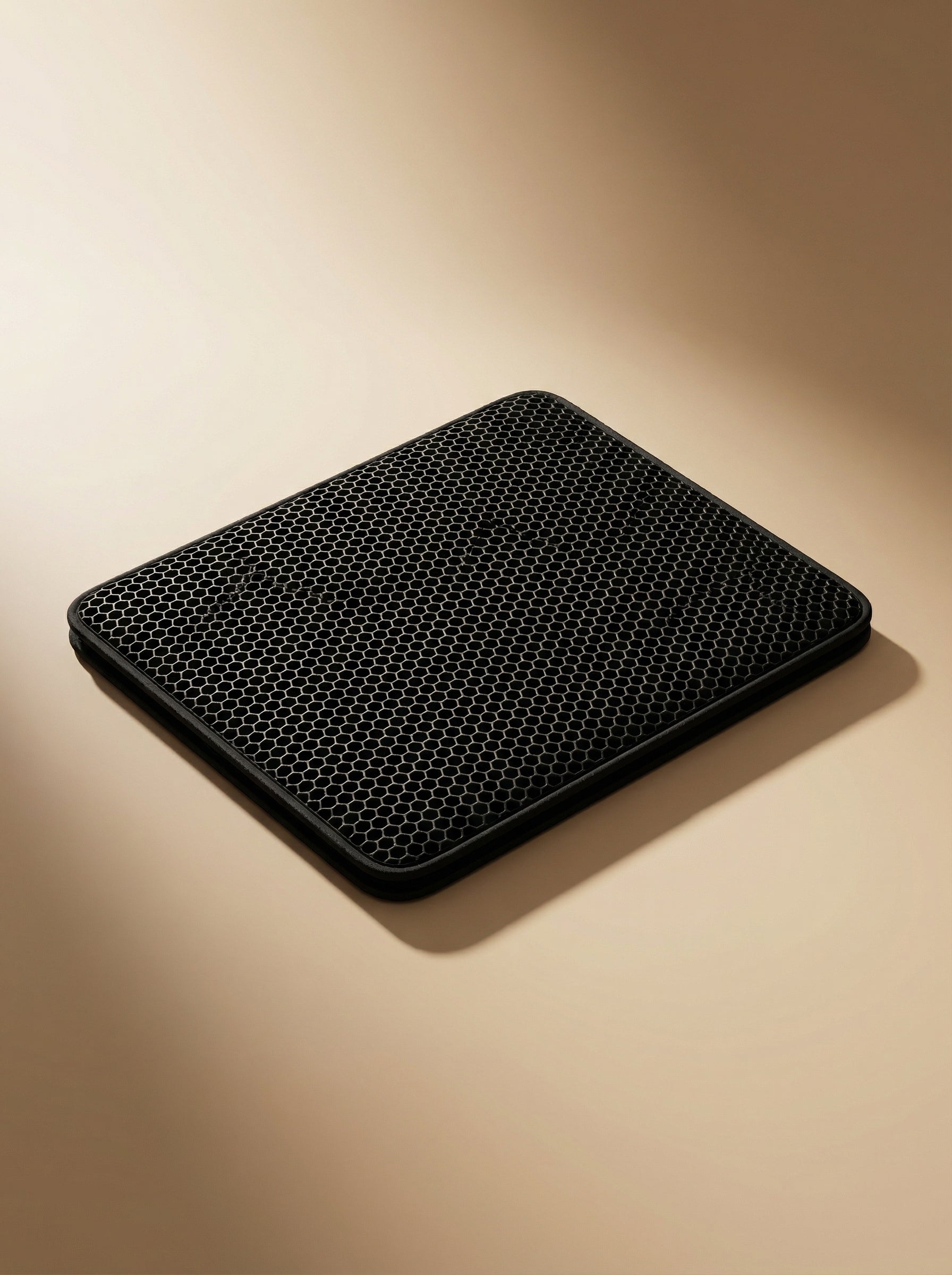 Cat Litter Trap Mat – Double Layer Honeycomb Design, Stops Scatter