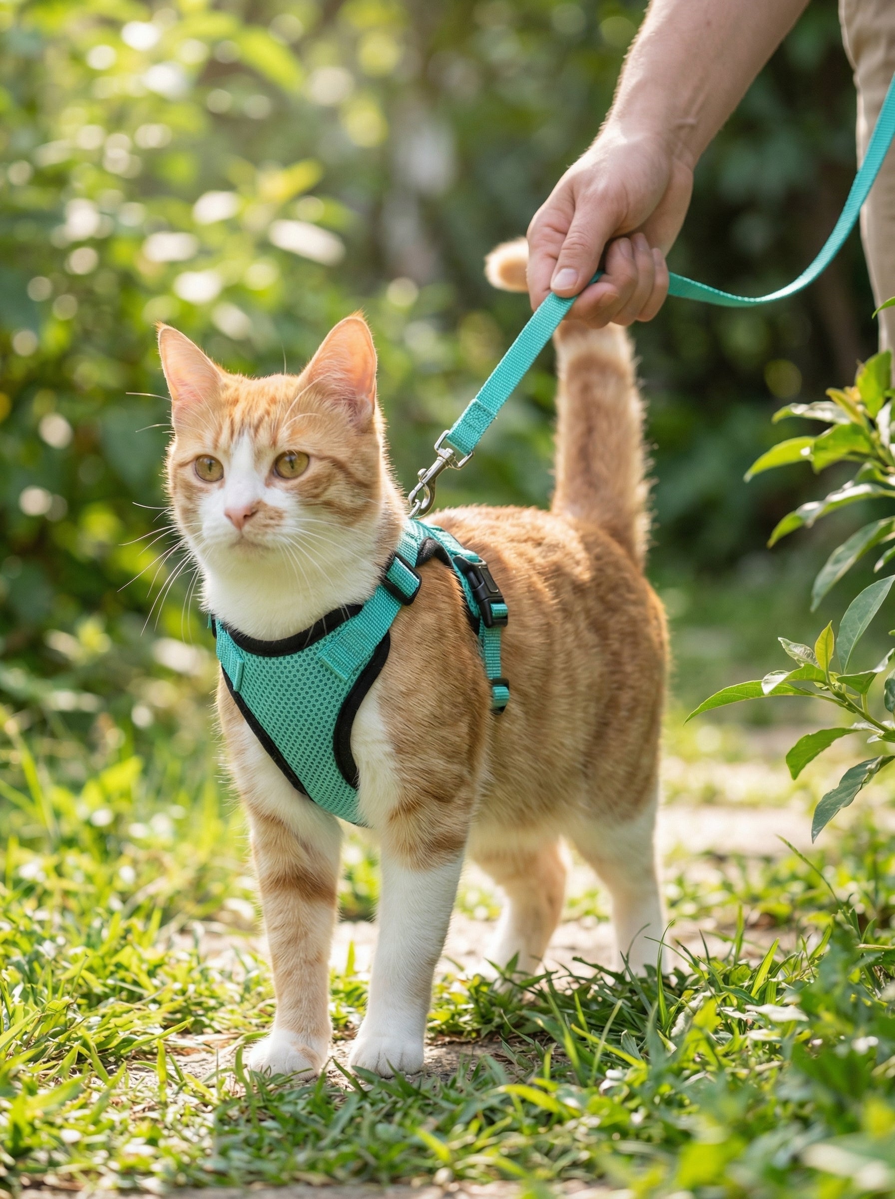 Escape-Proof Cat Harness & Leash Set – Breathable, Adjustable Walking Kit
