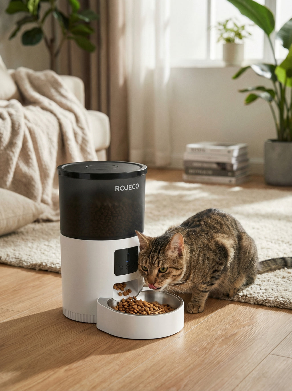 Automatic Cat Feeder with Timer — Smart Scheduled Feeding for Cats & Small Pets