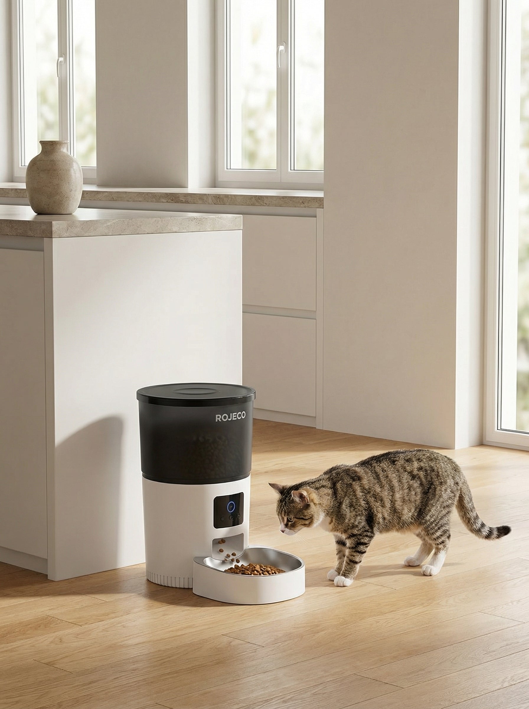 Automatic Cat Feeder with Timer — Smart Scheduled Feeding for Cats & Small Pets
