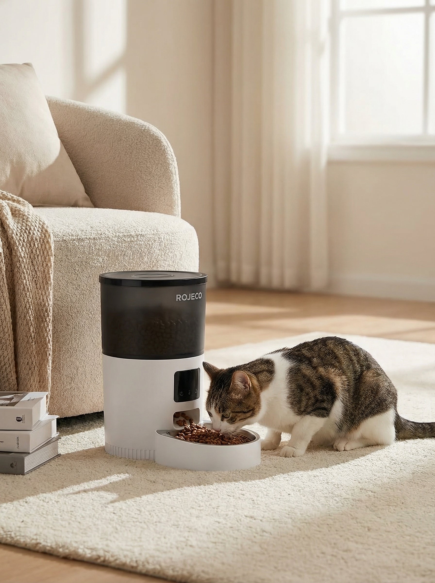 Automatic Cat Feeder with Timer — Smart Scheduled Feeding for Cats & Small Pets
